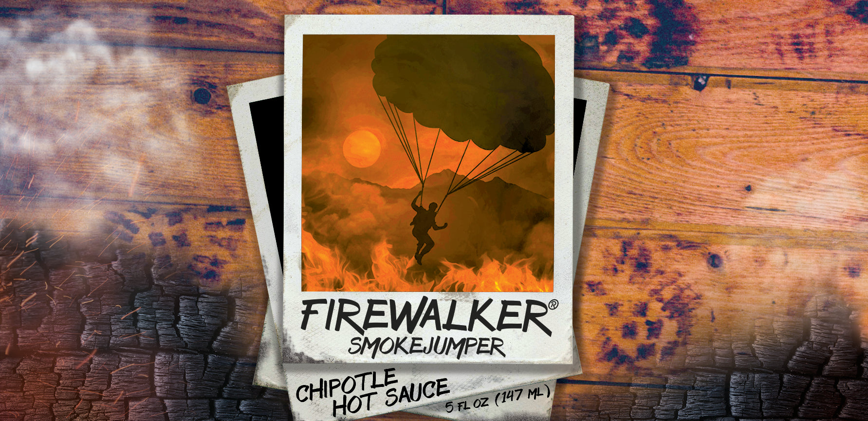 FIREWALKER ® SmokeJumper Chipotle Hot Sauce