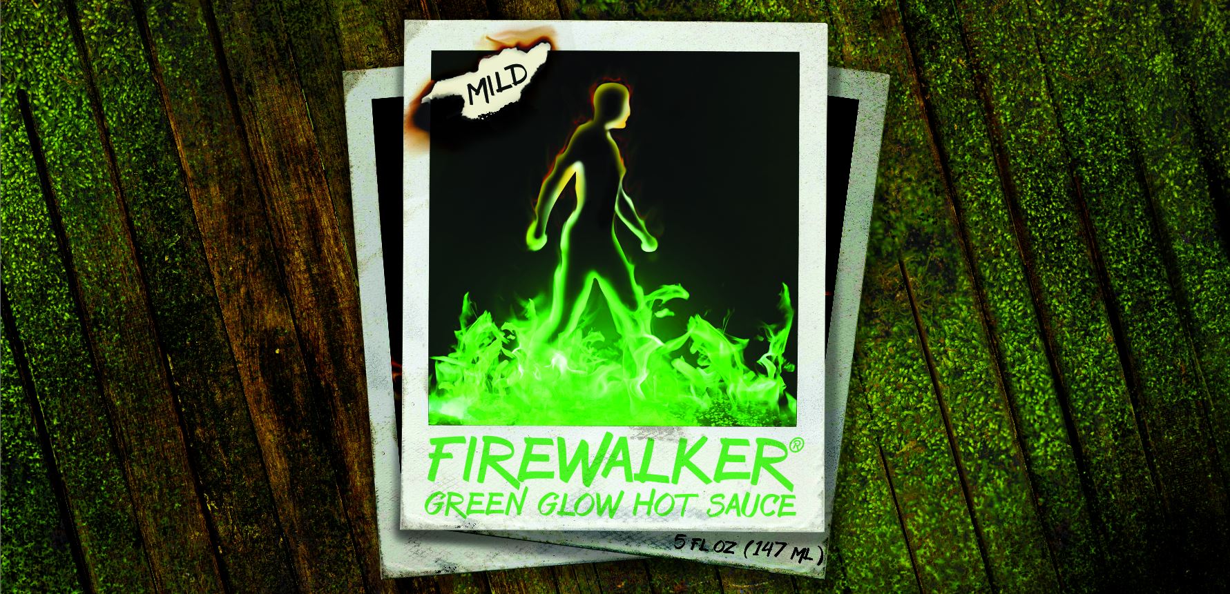 FIREWALKER ® Green Glow Hot Sauce